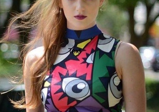 Eye See You Rainbow Dress @alchemistmagazine